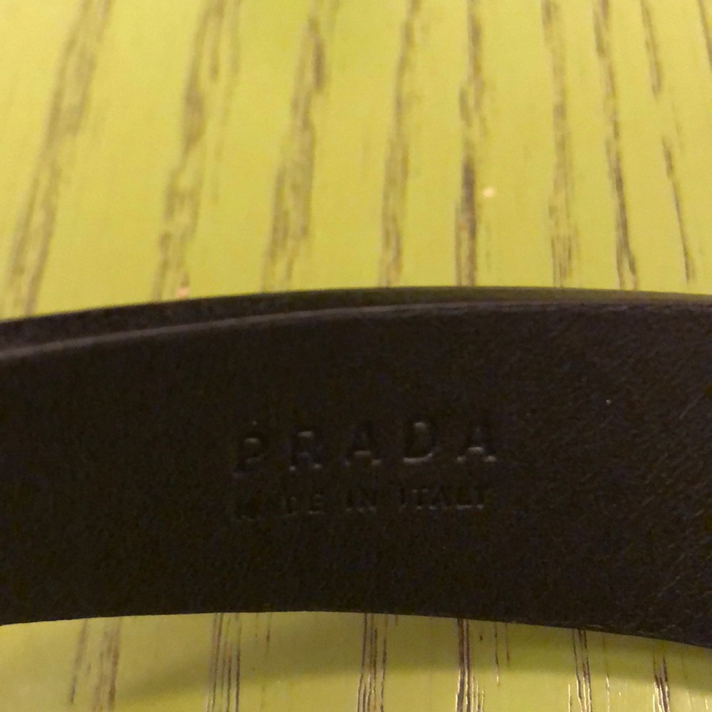 Prada black/brown belt - Picture 4 of 7